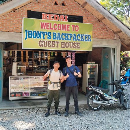 Jhony'S Backpacker-Guest House Only Stay Here Book Treking With Us Букит-Лаванг Экстерьер фото